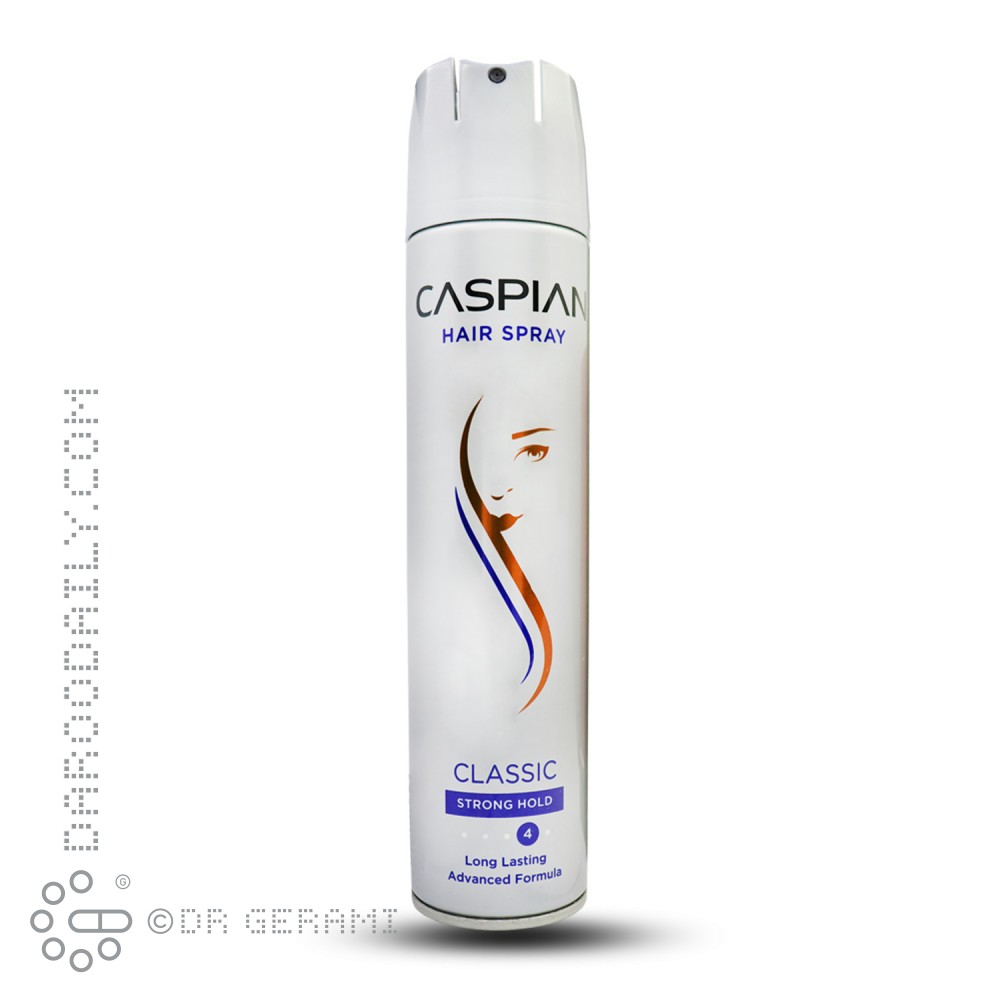 اسپری حالت دهنده قوی مو مدل Classic کاسپین 250 میلی لیتری