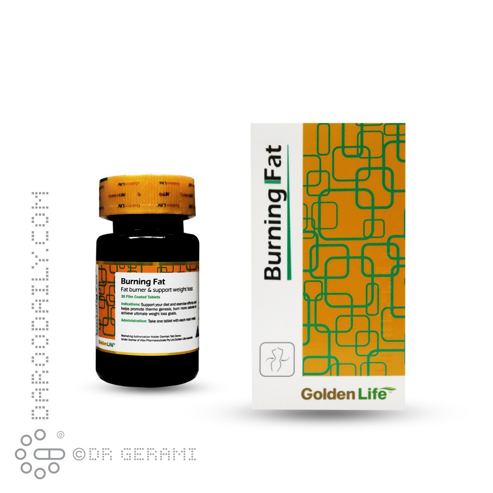 قرص برنینگ فت گلدن لایف 30 عددی
