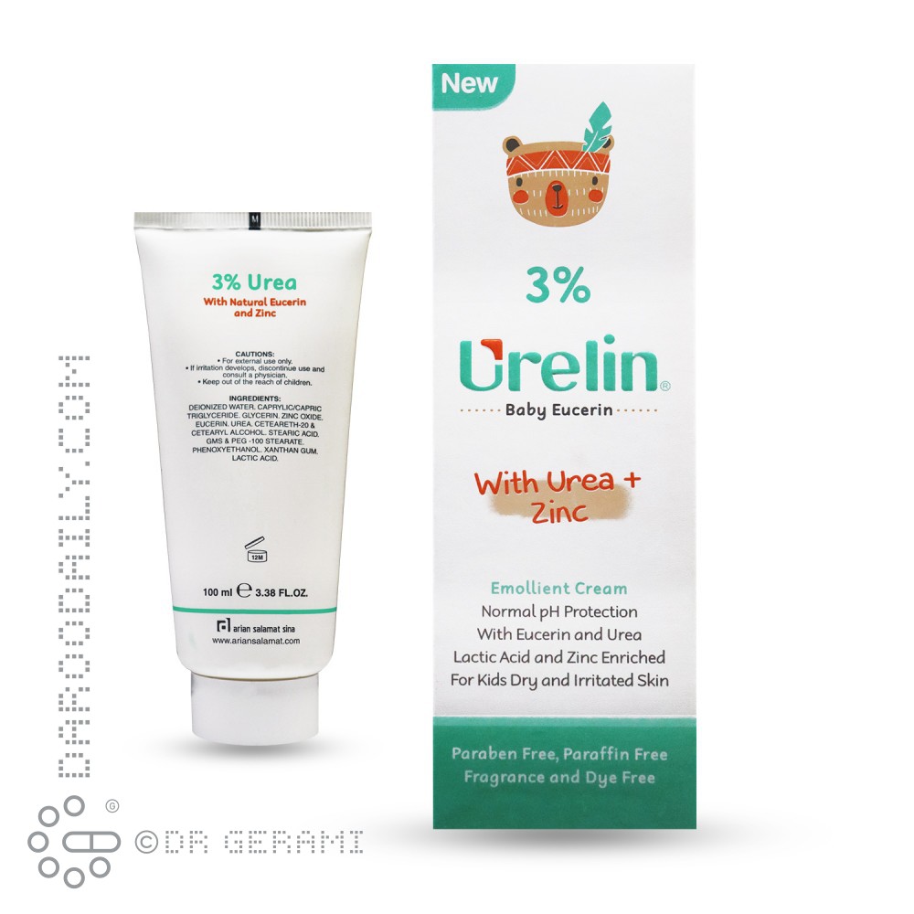 کرم نرم کننده کودک 3 درصد اوره اورلین 100 میلی لیتری