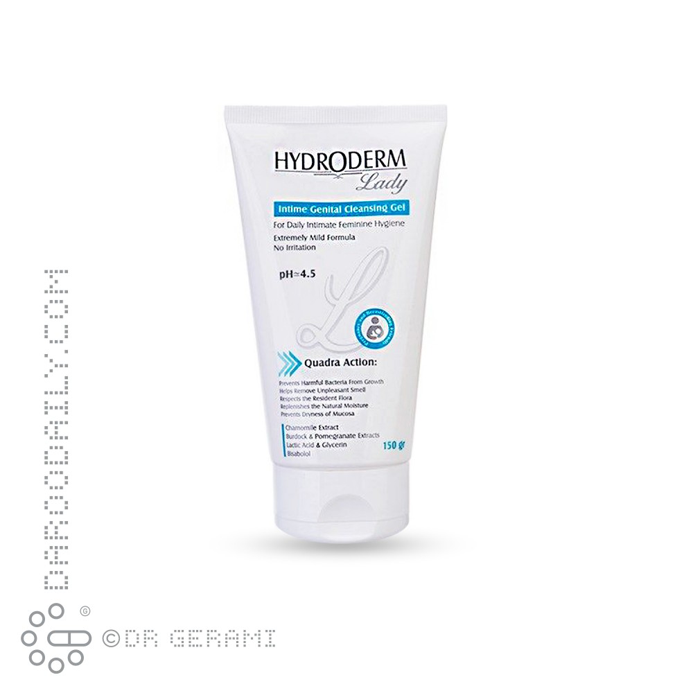 ژل بهداشتی بانوان هیدرودرم 150 گرمی