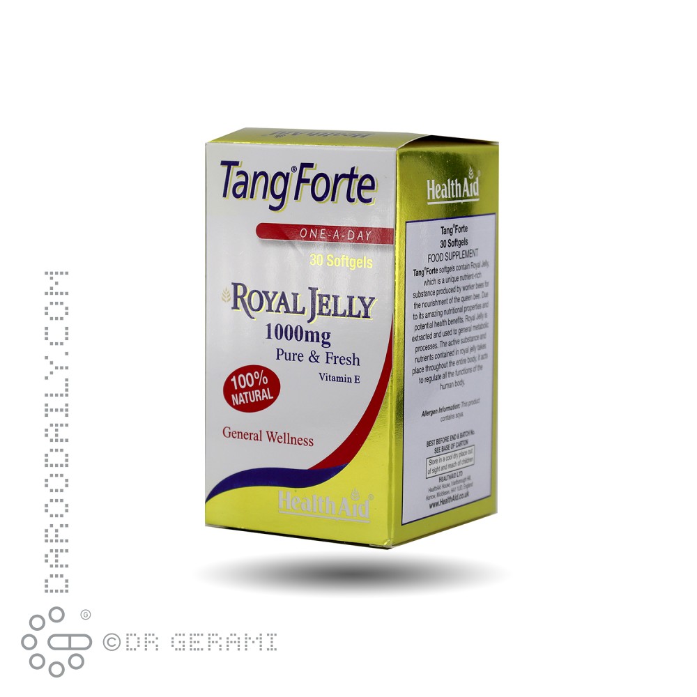 سافت ژل تانگ فورت رویال ژلی 1000 میلی گرمی هلث اید 30 عددی