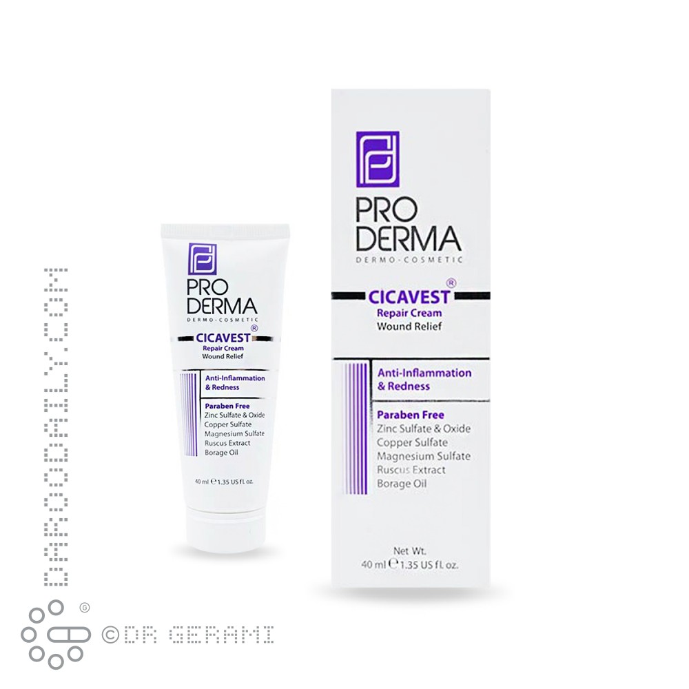 کرم بازسازی کننده سیکا وست پرودرما ۴۰ میلی لیتری