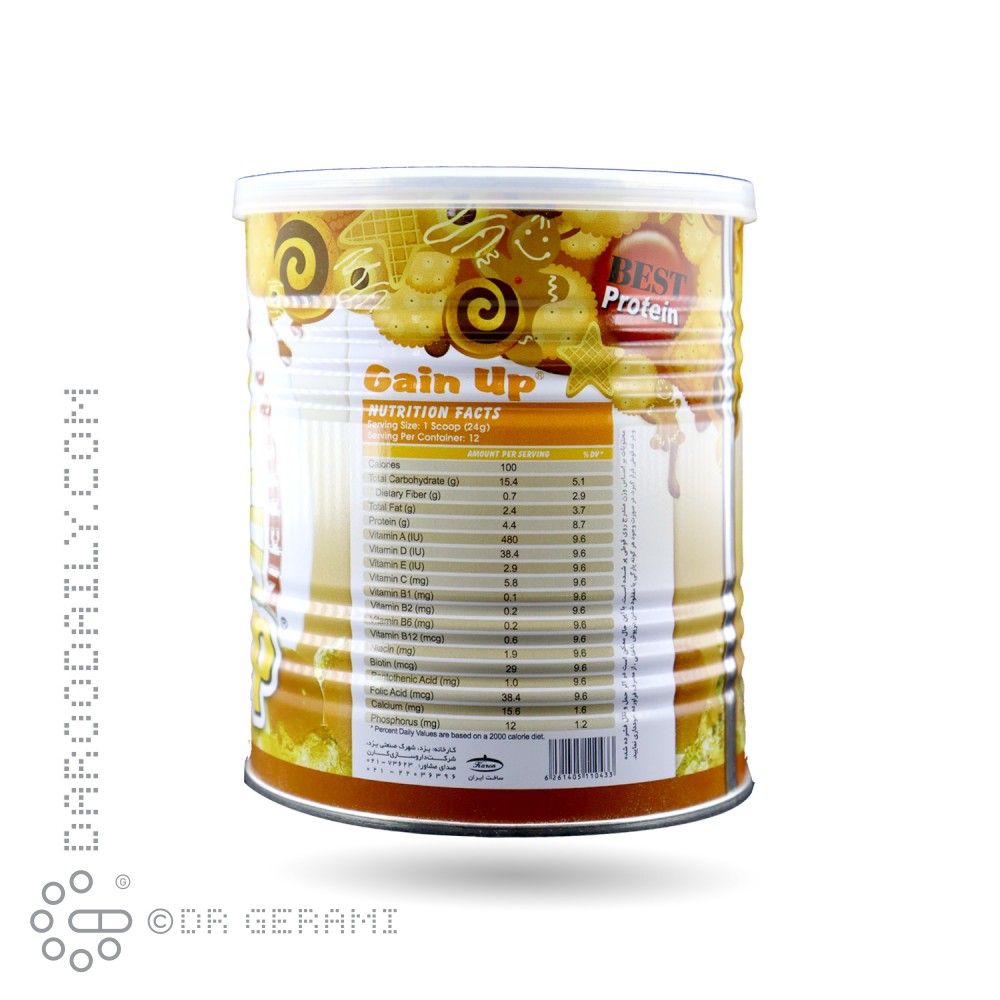 پودر مکمل غذایی گین آپ بیسکویتی کودکان کارن 300 گرمی