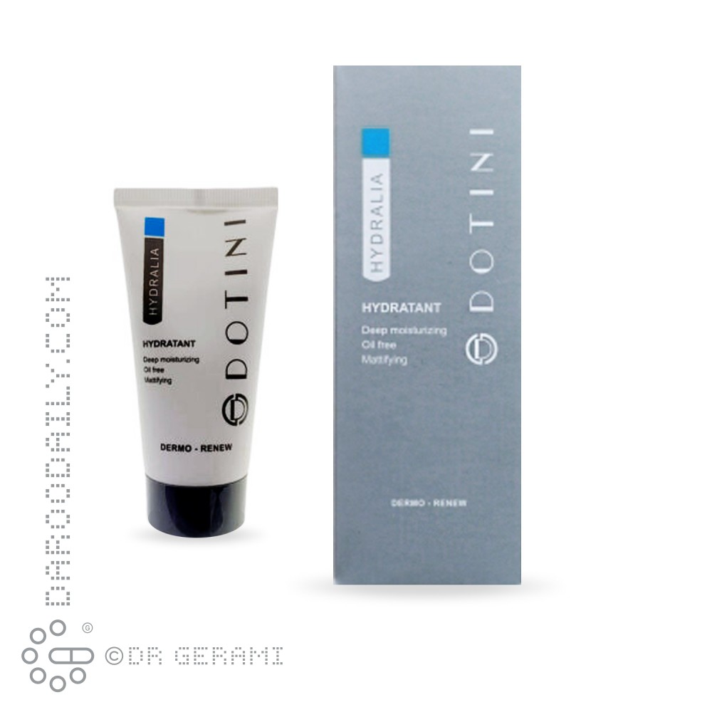 کرم مرطوب کننده و آبرسان پوست چرب فاقد چربی دوتینی 50 میلی لیتری