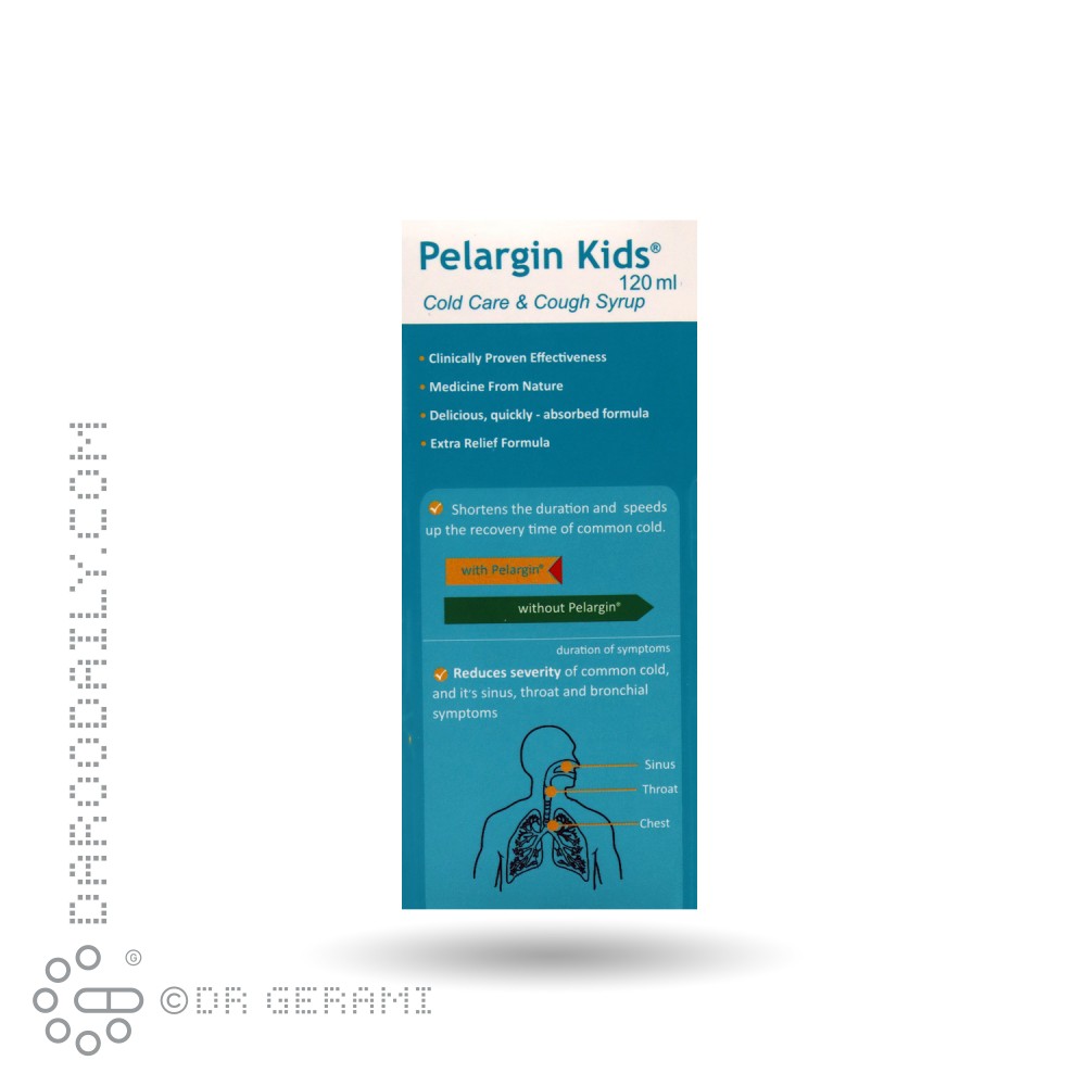 شربت پلارژین کیدز پارس گیتا دارو ۱۲۰ میلی لیتری