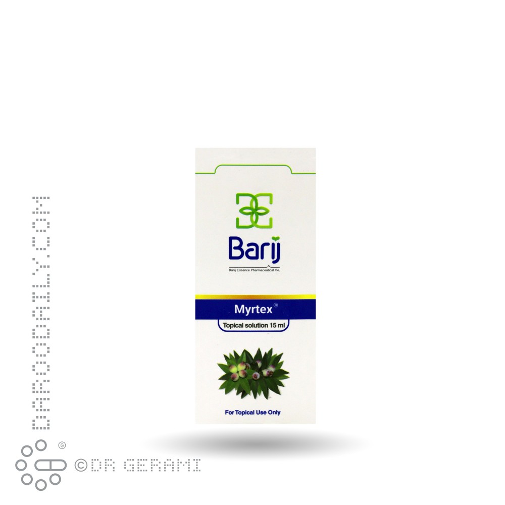 محلول موضعی میرتکس باریج ۱۵ میلی لیتری