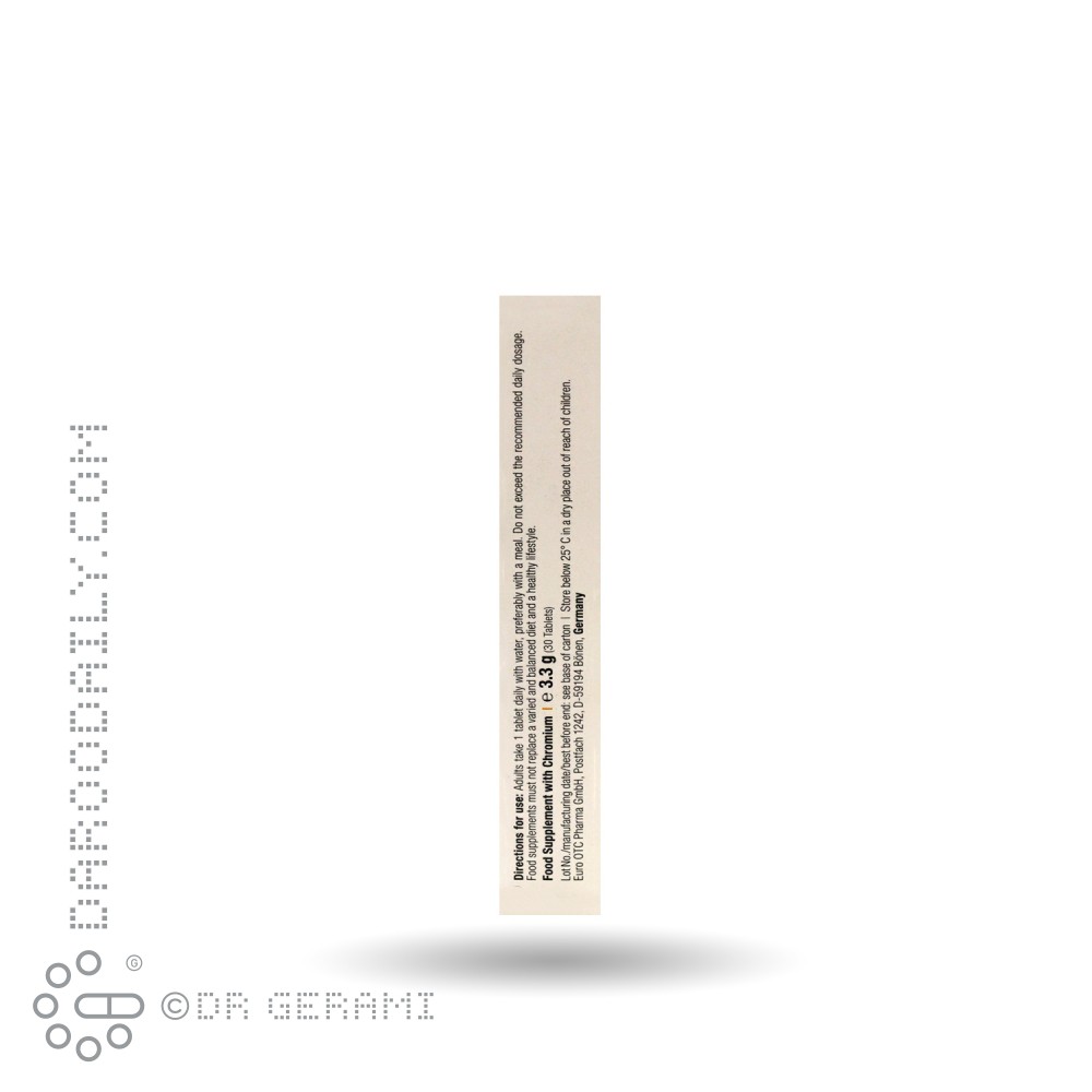 قرص کروم 200 میکروگرمی آپوویتال 30 عددی