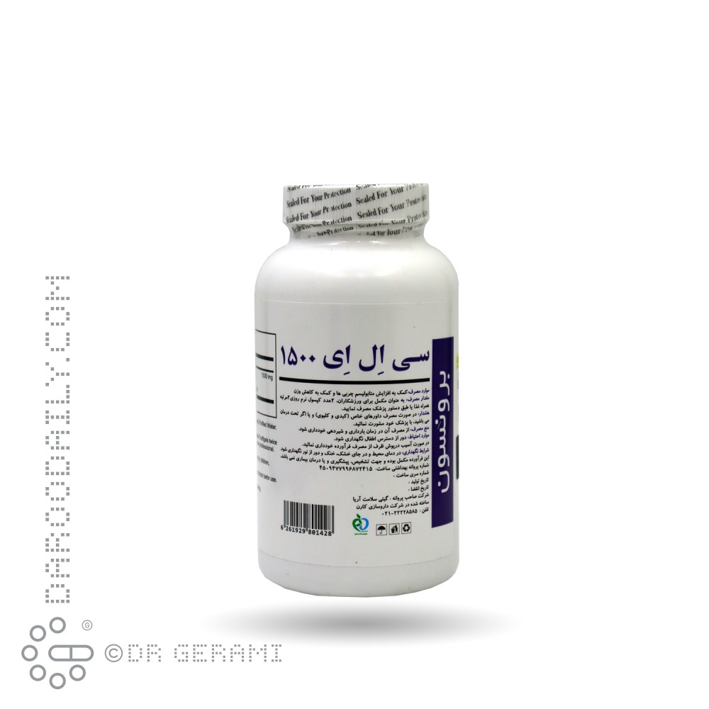 سافت ژل سی ال ای 1500 برونسون 60 عددی