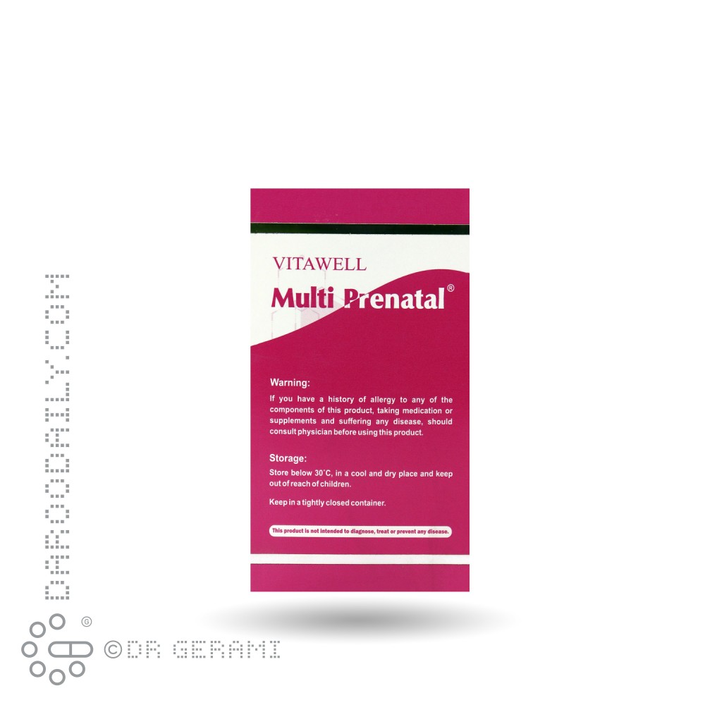 قرص مولتی پریناتال ویتاول مهبان دارو 60 عددی
