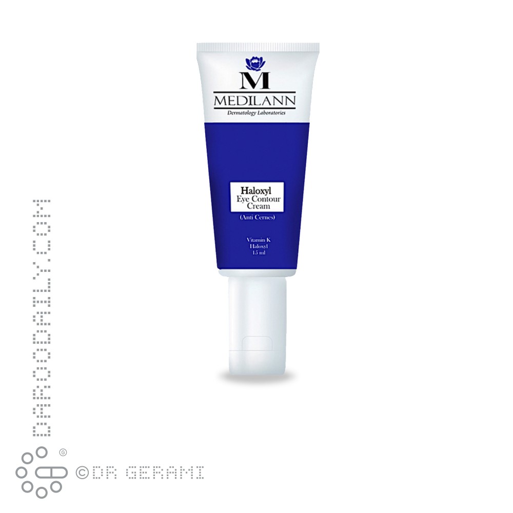 کرم ضد سیاهی دور چشم هالوکسیل مدیلن 15 میلی لیتری