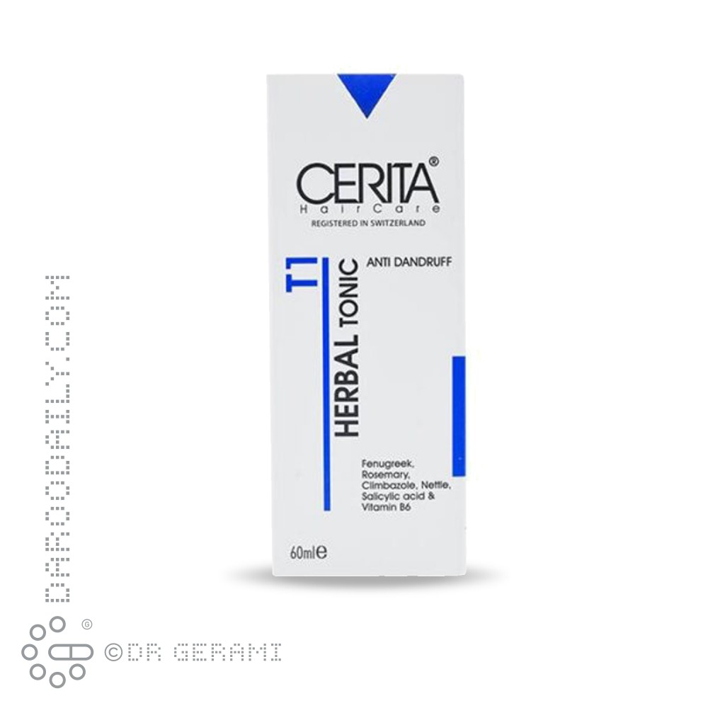 هیرتونیک گیاهی T1 برای انواع مو سریتا 60 میلی لیتری