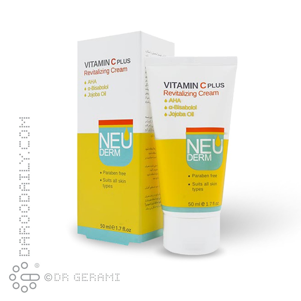 کرم جوان کننده ویتامین C پلاس نئودرم 50 میلی لیتری