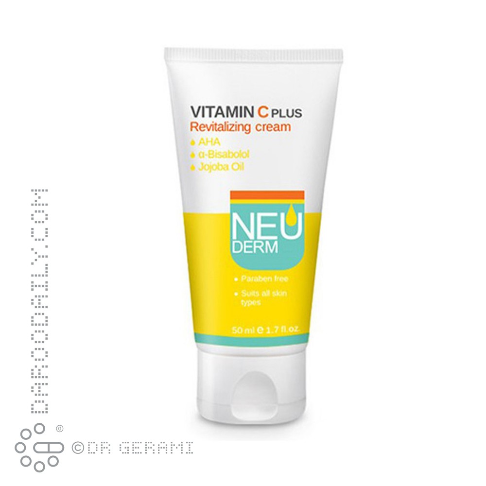 کرم جوان کننده ویتامین C پلاس نئودرم 50 میلی لیتری