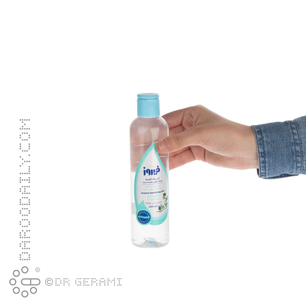 ژل ضد عفونی کننده دست فیروز 250 میلی لیتری