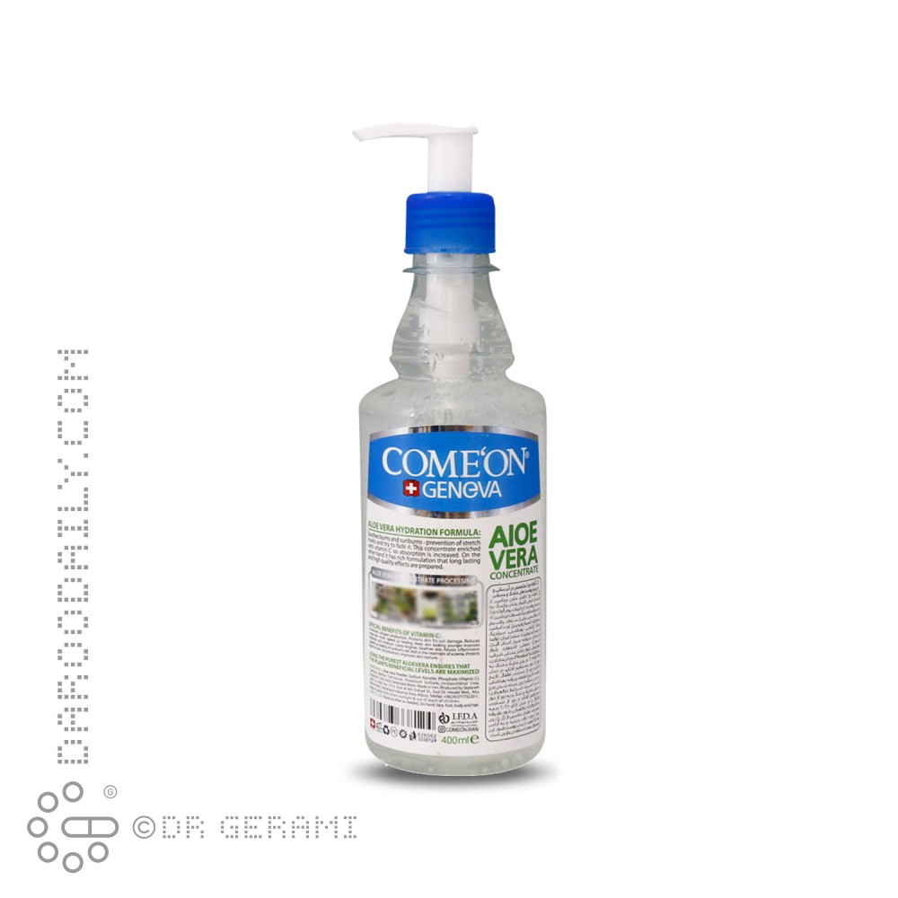 ژل آبرسان آلوئه ورا کامان ۴۰۰ میلی لیتری