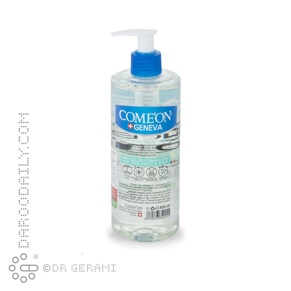 روغن بدن 6in1 کامان 400 میلی لیتری