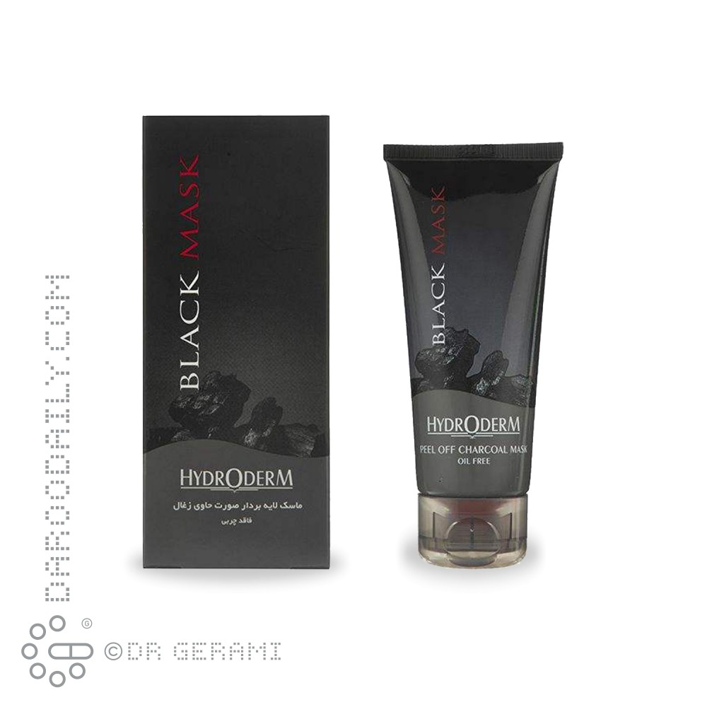 ماسک لایه بردار صورت ورقه ای حاوی ذغال هیدرودرم 60 میلی لیتری
