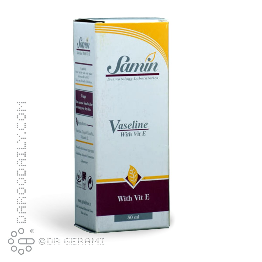 وازلین حاوی ویتامین E ثمین 50 میلی لیتری
