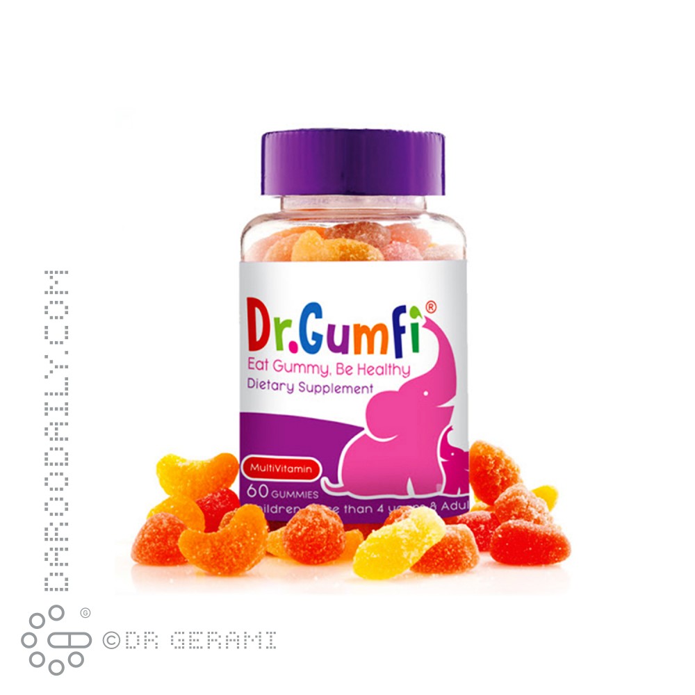 پاستیل مولتی ویتامین دکتر گامفی زیست تخمیر 60 عددی
