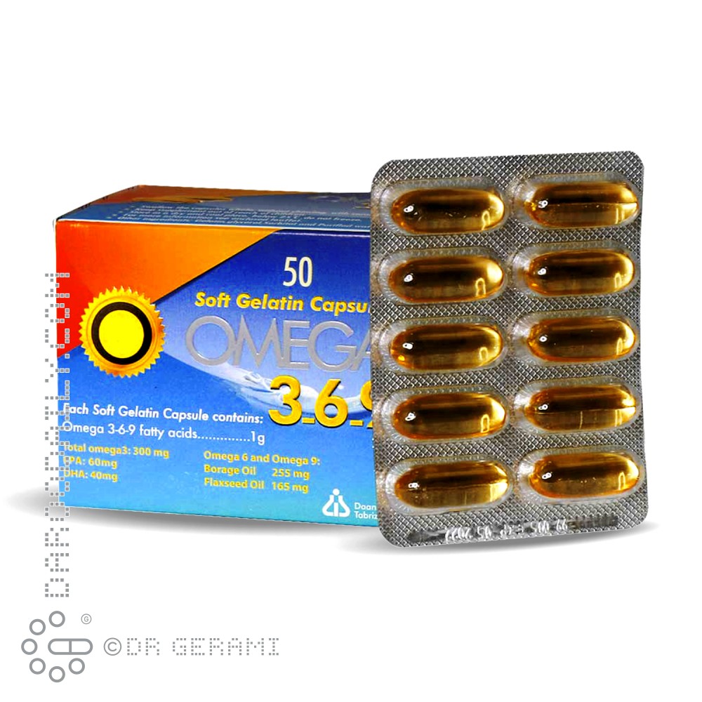 کپسول امگا 3 - 6 - 9 دانا 50 عددی