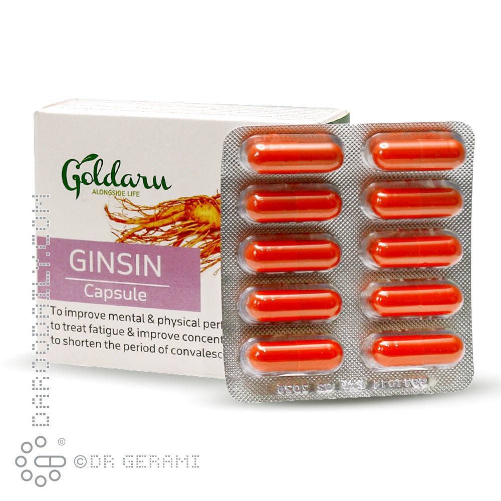 کپسول جین سین گل دارو 30 عددی