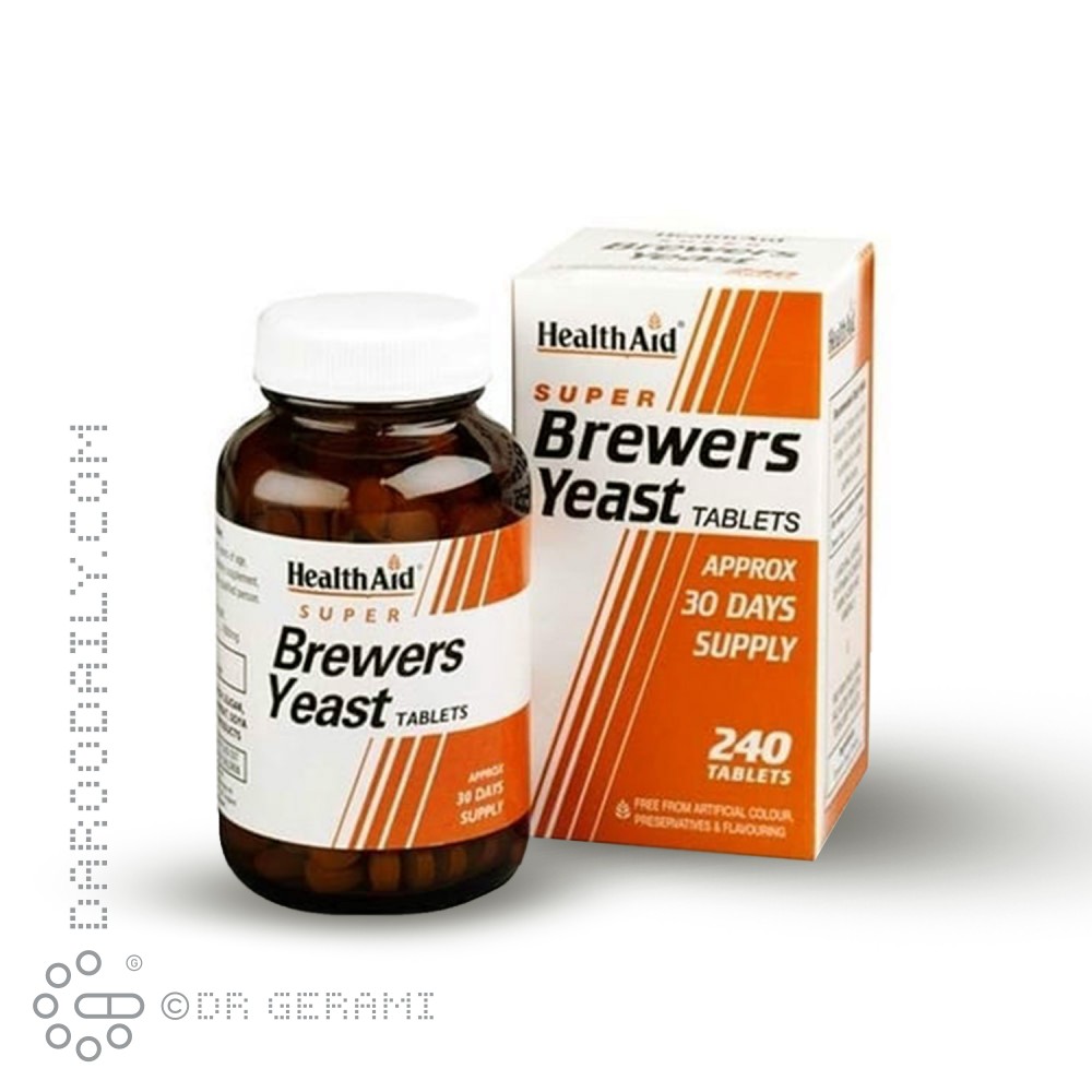 قرص مخمر آبجو هلث اید 60 عددی