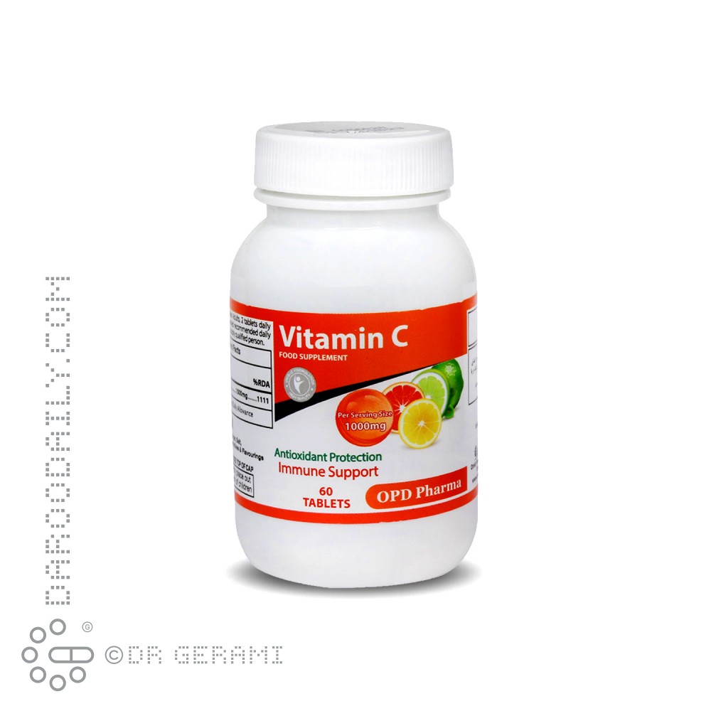 کپسول 1000 میلی گرمی ویتامین C او پی دی فارما ۳۰ عددی