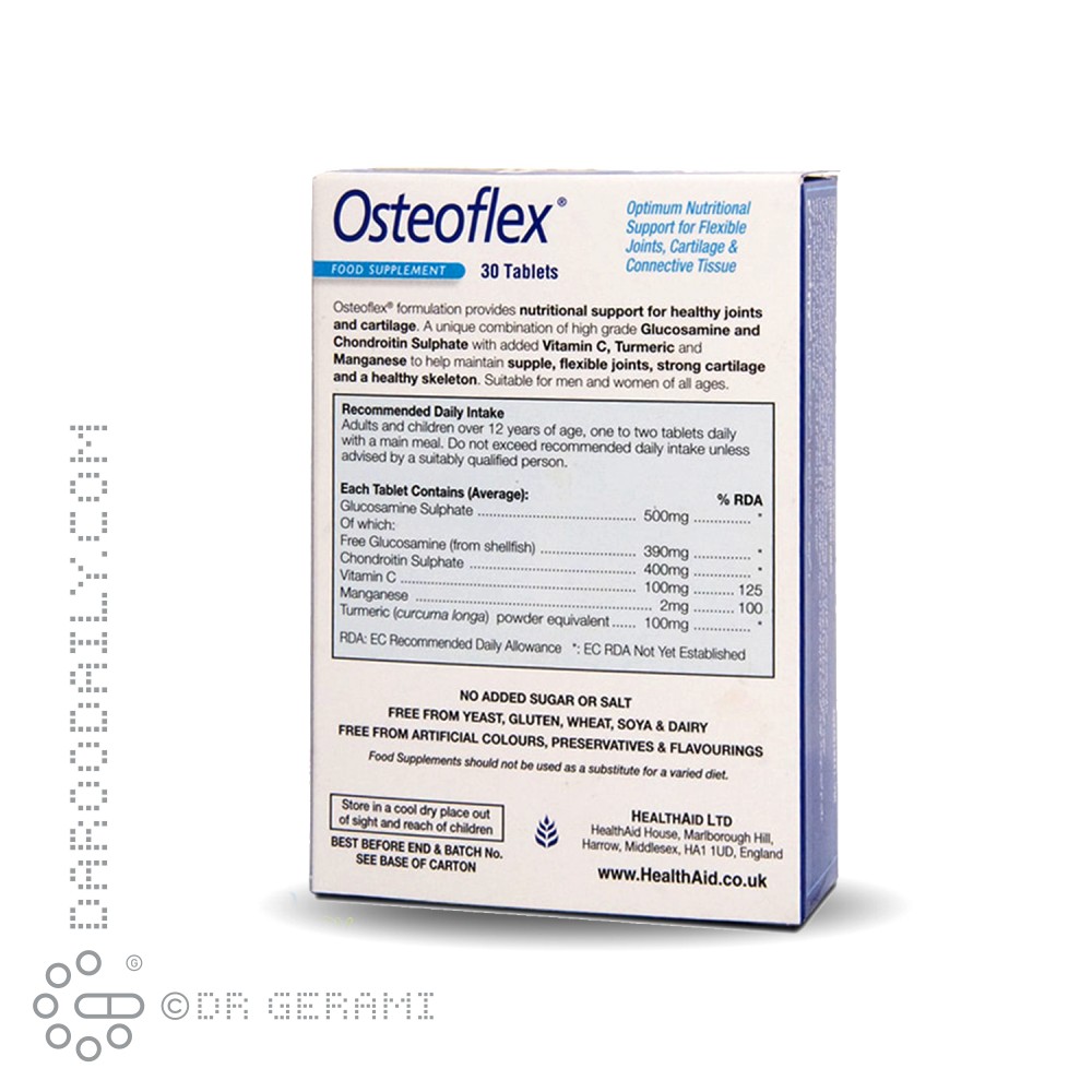 قرص استئوفلکس هلث اید 30 عددی