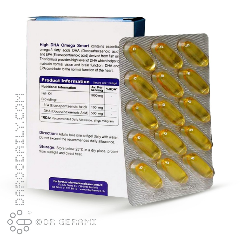 کپسول ژلاتینی امگا 3 ویواتیون 30 عددی