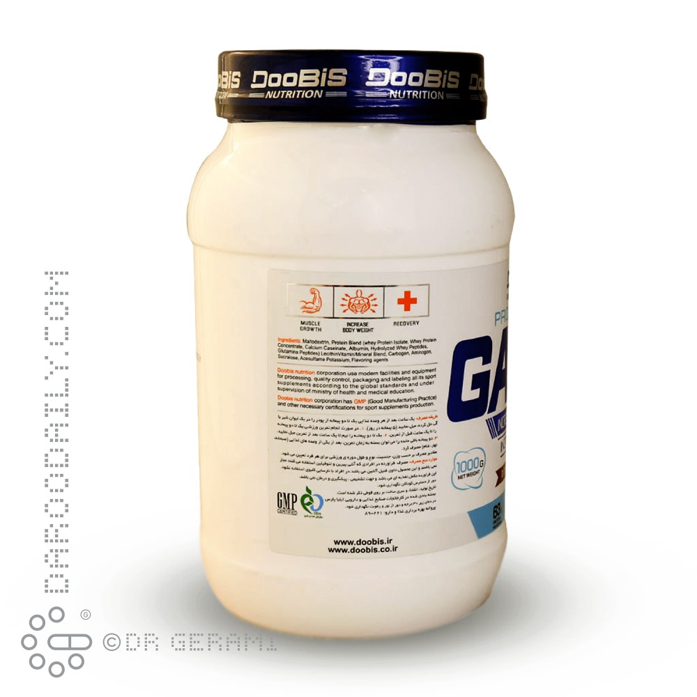 پودر گینر شکلاتی پرو کمپلکس دوبیس ۱۰۰۰ گرمی