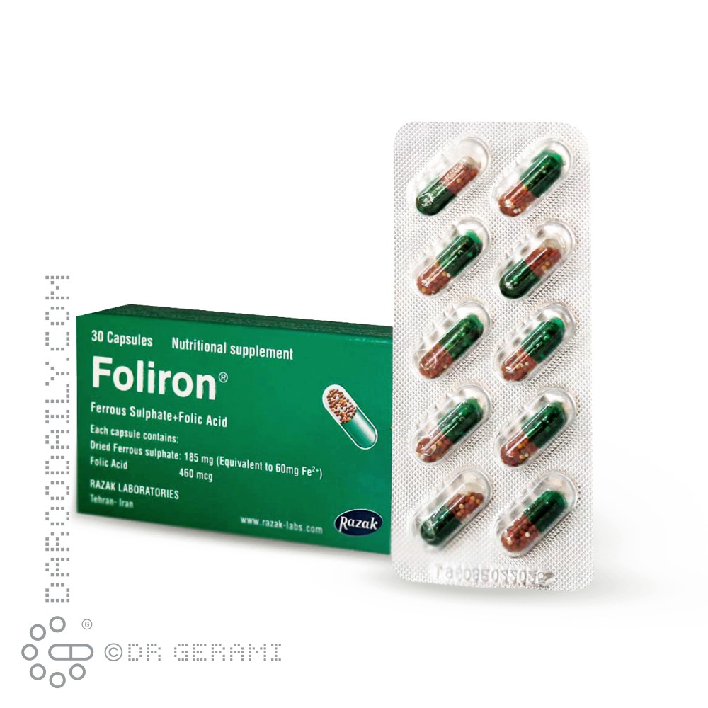 کپسول فولایرون رازک 30 عددی