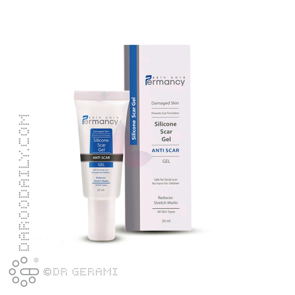 ژل سیلیکونی اسکار پوست آسیب دیده پرمانسی 20 میلی لیتری