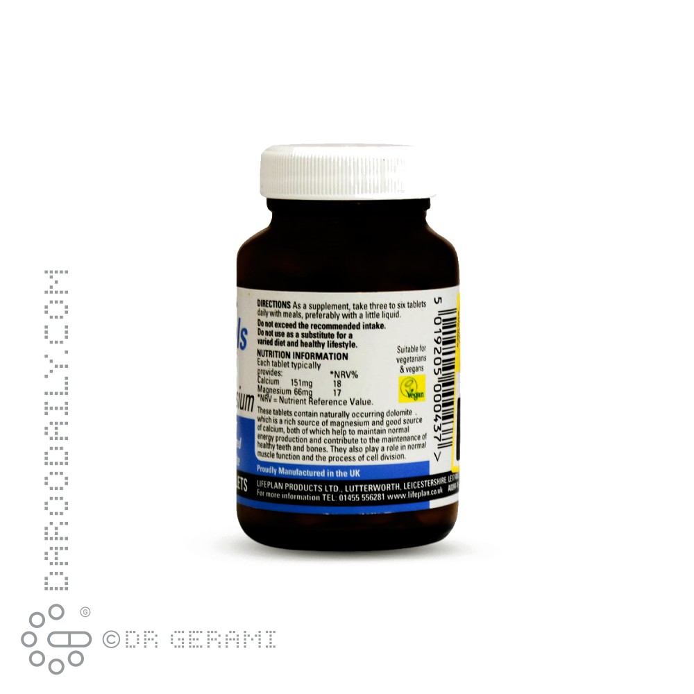 قرص مینرال کلسیم و منیزیم لایف پلن 100 عددی