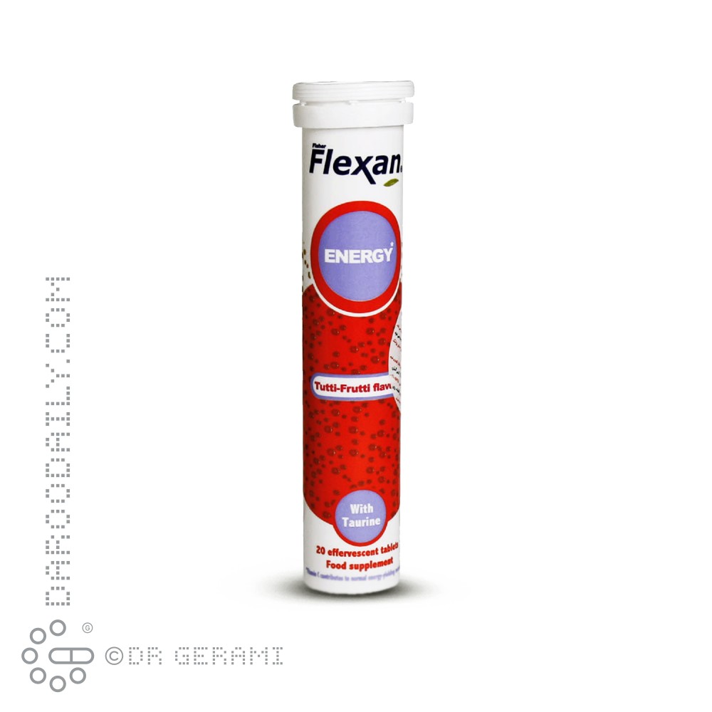 قرص جوشان انرژی زا فلکسان فیشر 20 عددی