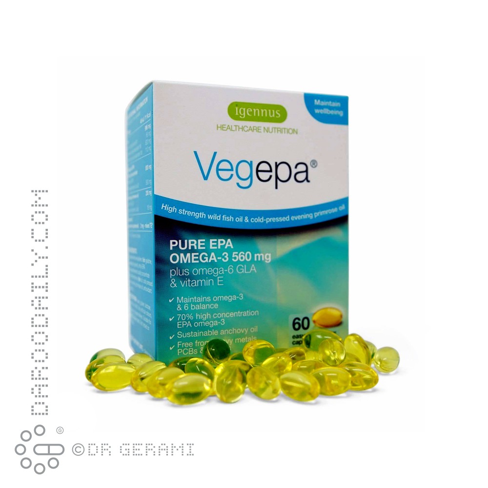 کپسول وجپا 500 میلی گرمی آیجنوس 60 عددی