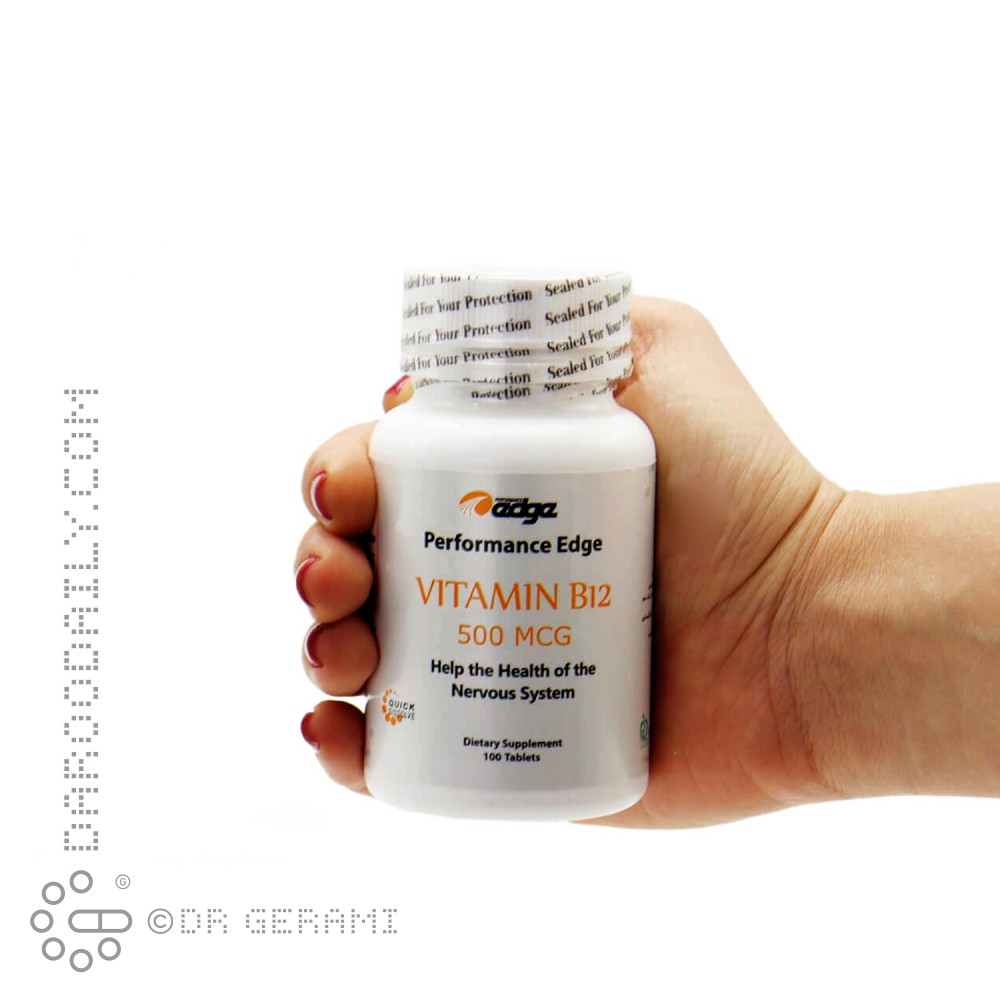 قرص 500 میکروگرمی ویتامین B12 پرفورمنس اج 100 عددی
