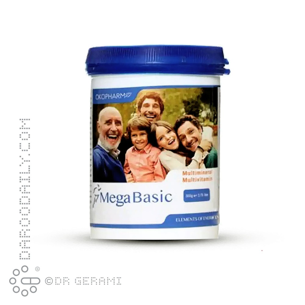 پودر مولتی ویتامین مگابیسیک اکوفارم 300 گرمی