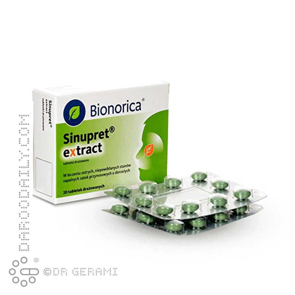 قرص سینوپرت اکسترکت بیونوریکا 20 عددی