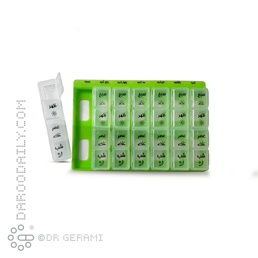 تقویم دارویی روزانه هفتگی فناور طب اسپادانا