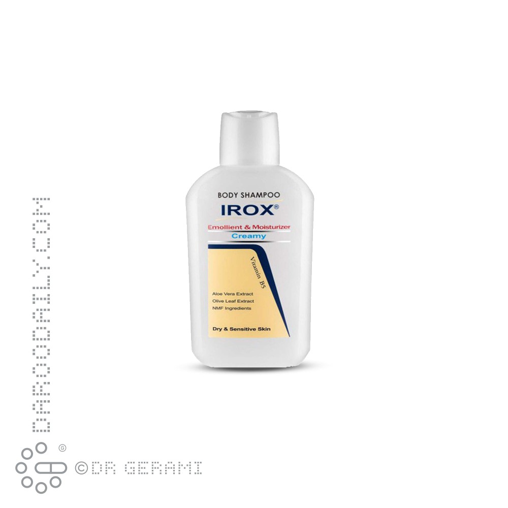 شامپو بدن کرمی پوست خشک و حساس ایروکس ۲۰۰ میلی لیتری