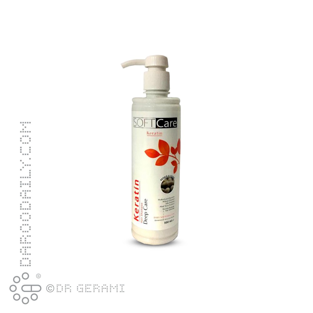 شامپو مو مدل کراتینه سافت کر 500 میلی لیتری