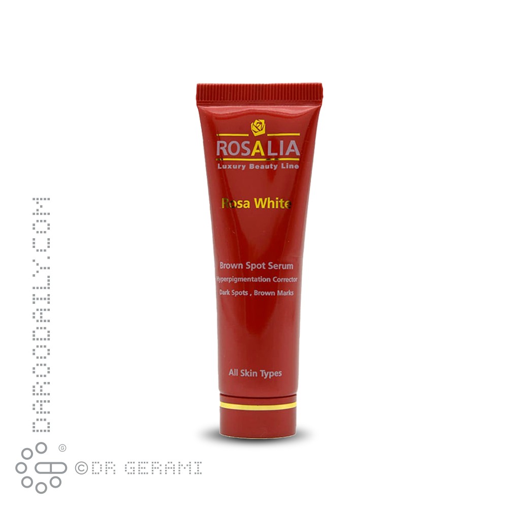 سرم ضد لک و روشن کننده پوست مدل Rosa White رزالیا 35 میلی لیتری