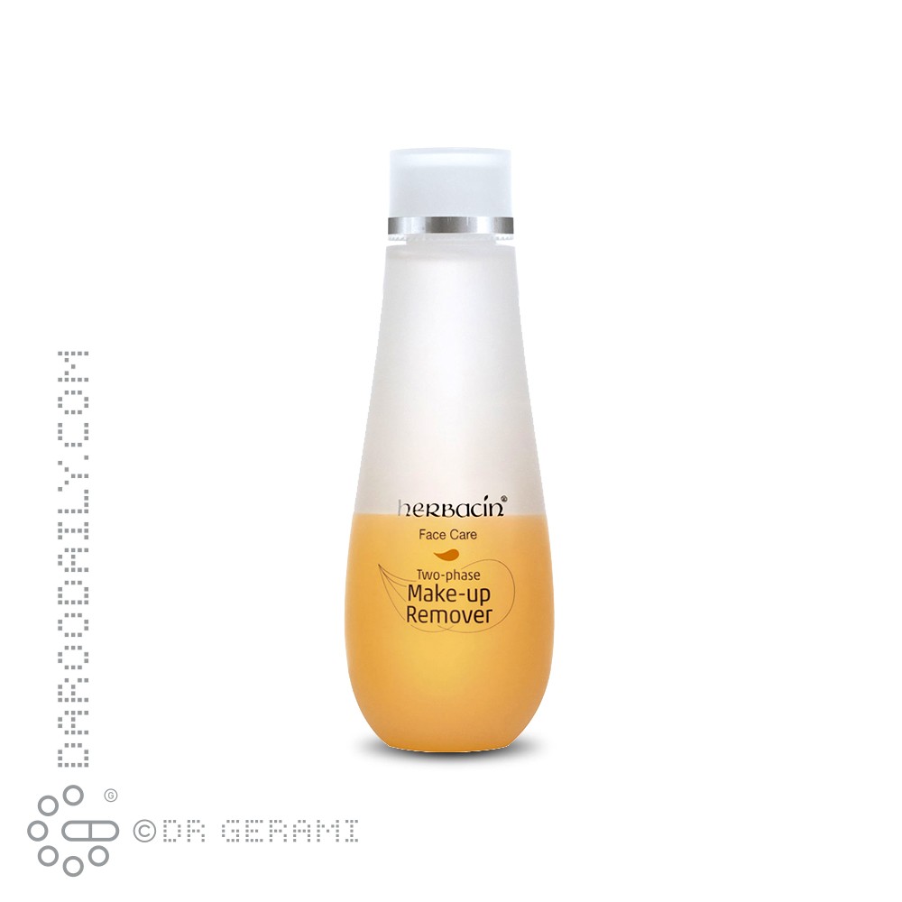 محلول پاک کننده آرایش دو فاز هرباسین 200 میلی لیتری