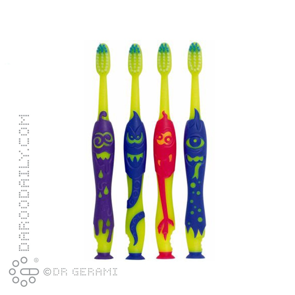 مسواک کودک برس نرم مدل Monster پیرروت