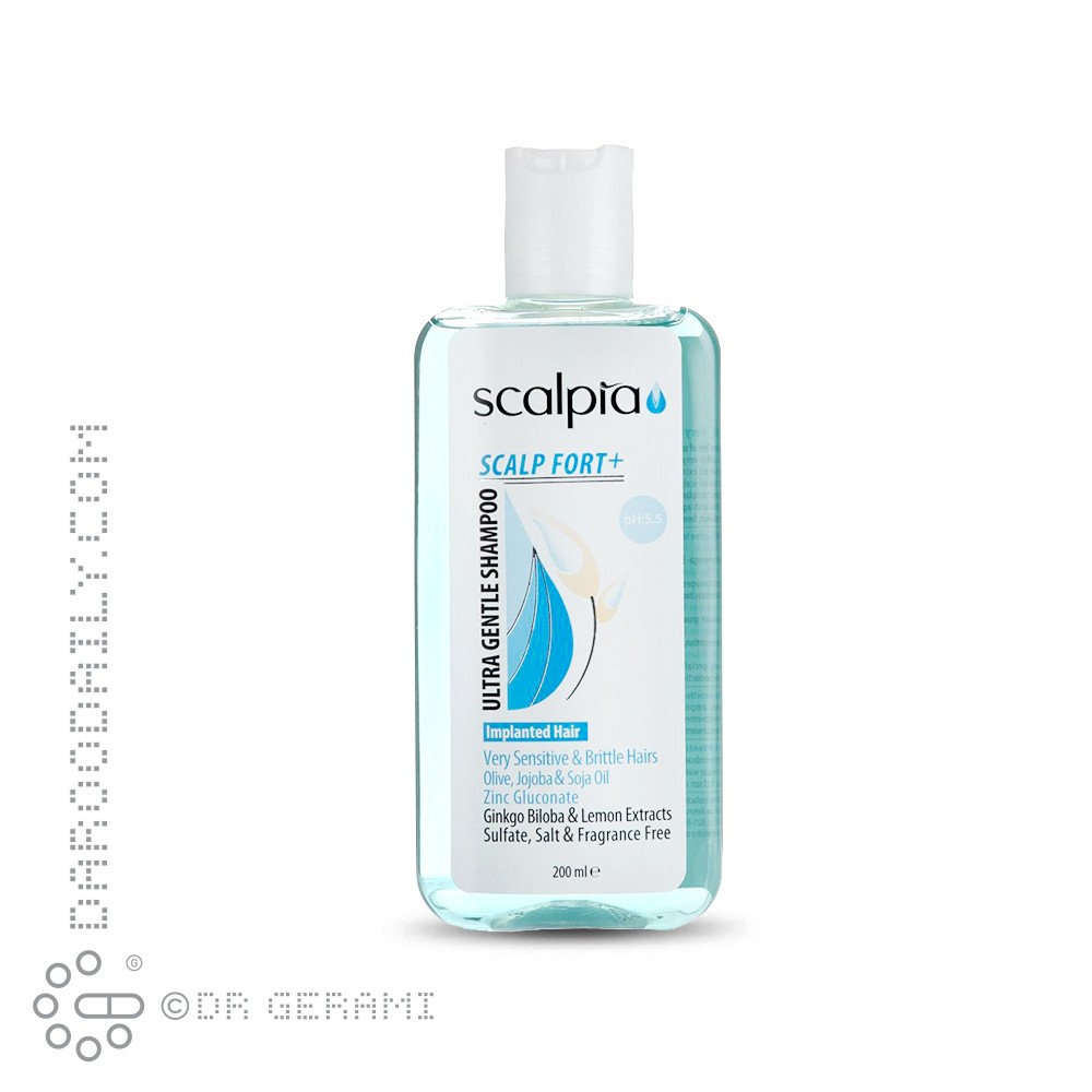 شامپو موهای تازه کاشت شده اسکالپیا ۲۰۰ میلی لیتری