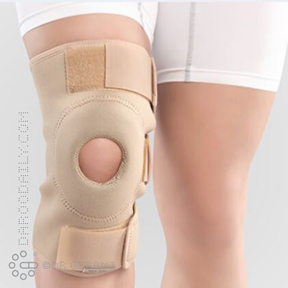 زانوبند طبی نئوپرنی کشکک باز پاک سمن سایز بزرگ