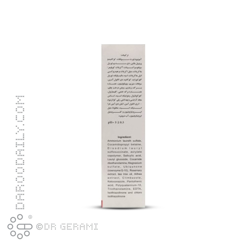 شامپو ضد شوره مو کتوکونازول دئودراگ 200 میلی لیتری