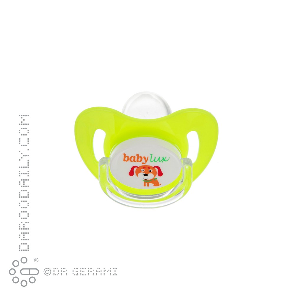 پستانک ارتودنسی شفاف سیلیکونی بی بی لوکس کد 101