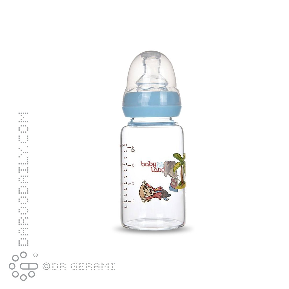 شیشه شیر پیرکس کلاسیک بی بی لند 120 میلی لیتری کد 439