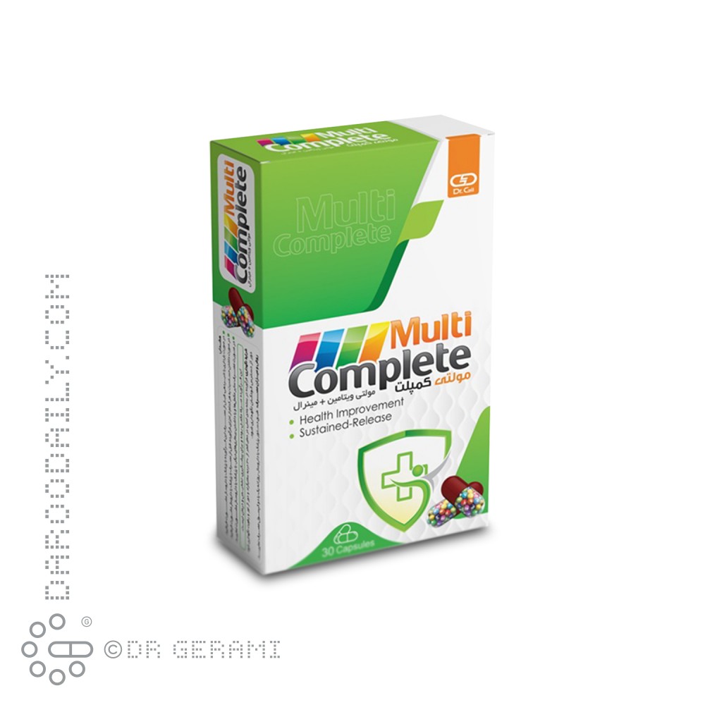 کپسول مولتی کمپلت دکتر گیل 30 عددی